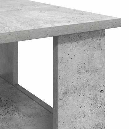 Konferenční Stolek Betonově Šedá 90 X 50 X 45 Cm