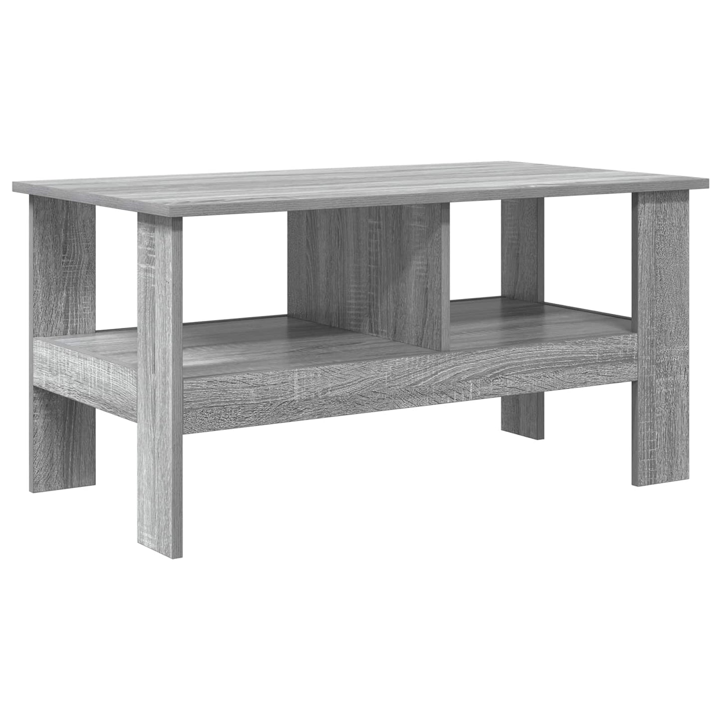 Konferenční Stolek Šedá Sonoma 90 X 50 X 45 Cm Kompozitní Dřevo