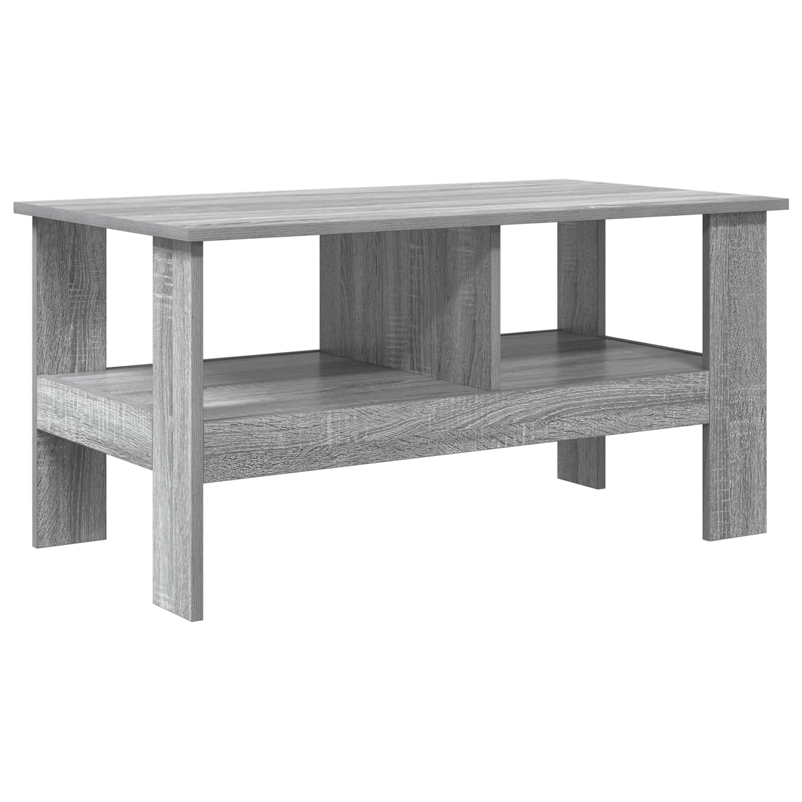 Konferenční Stolek Šedá Sonoma 90 X 50 X 45 Cm Kompozitní Dřevo
