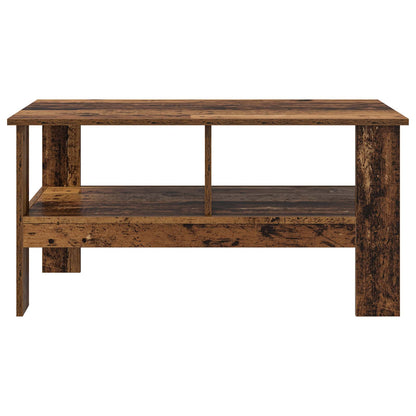 Konferenční Stolek Staré Dřevo 90 X 50 X 45 Cm Kompozitní Dřevo