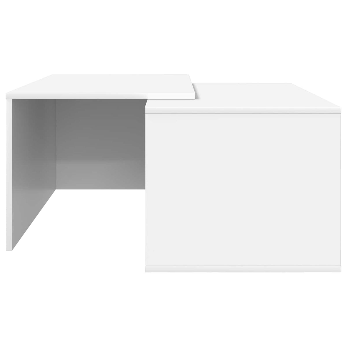 Sada Konferenčních Stolků 2 Pcs Bílá 90 X 48 X 40 Cm