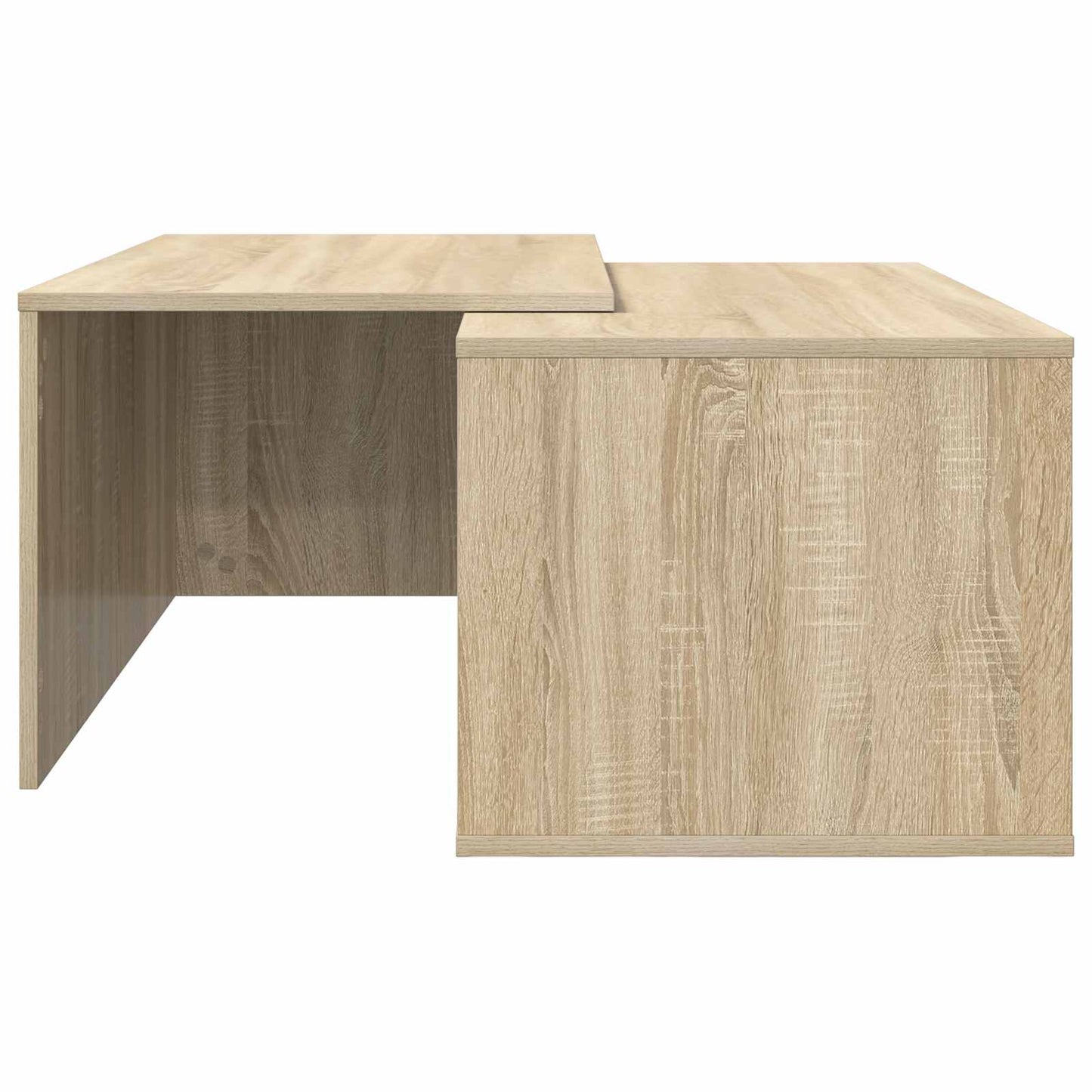 Sada Konferenčních Stolků 2 Pcs Sonoma Dub 90 X 48 X 40 Cm