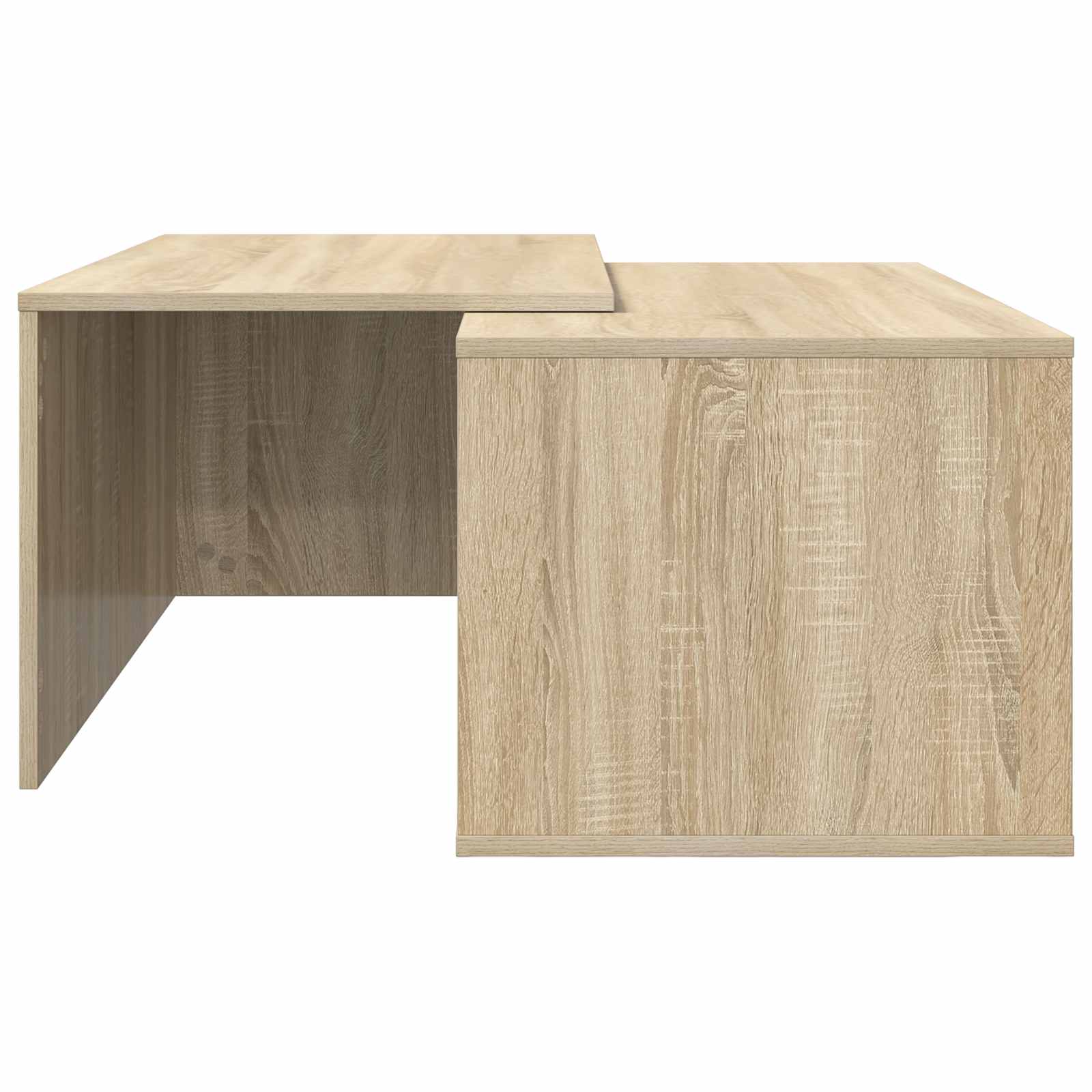 Sada Konferenčních Stolků 2 Pcs Sonoma Dub 90 X 48 X 40 Cm