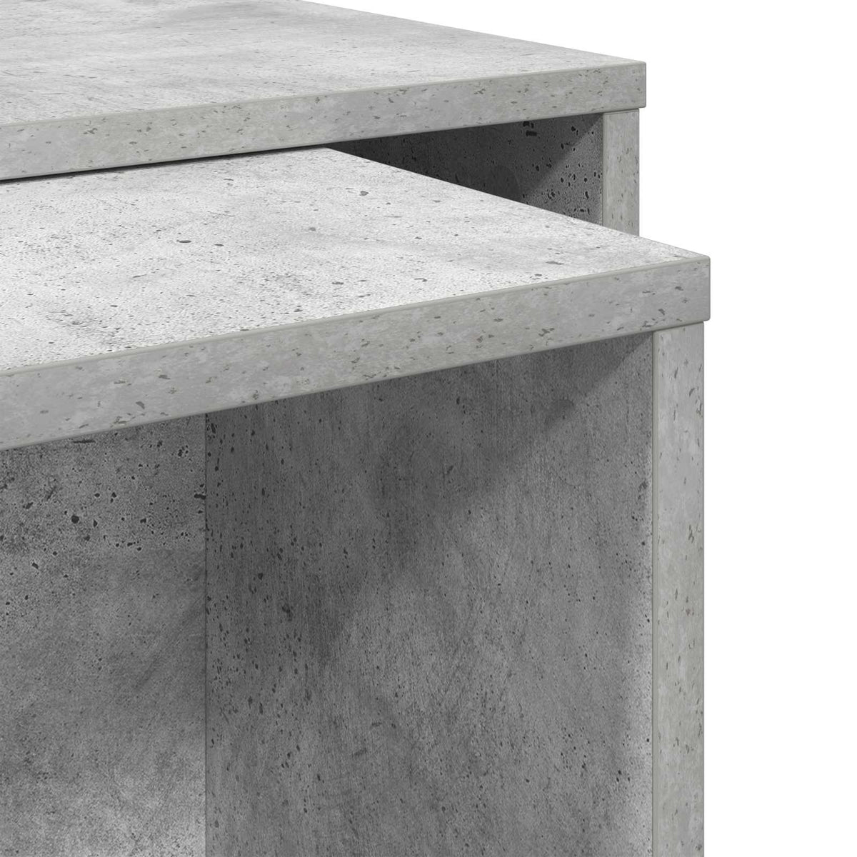 Sada Konferenčních Stolků 2 Pcs Betonově Šedá 90 X 48 X 40 Cm