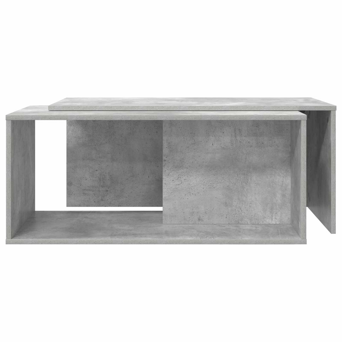 Sada Konferenčních Stolků 2 Pcs Betonově Šedá 90 X 48 X 40 Cm