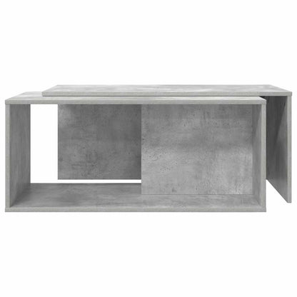 Sada Konferenčních Stolků 2 Pcs Betonově Šedá 90 X 48 X 40 Cm