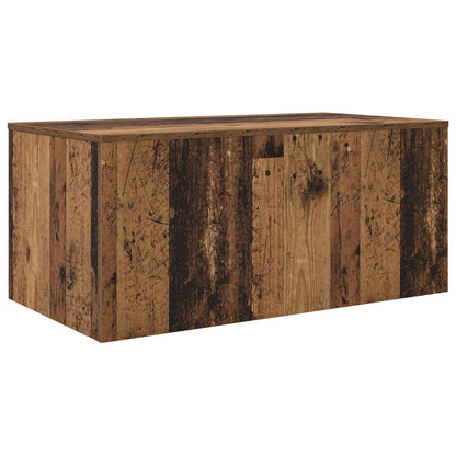 Sada Konferenčních Stolků 2 Pcs Staré Dřevo 90 X 48 X 40 Cm