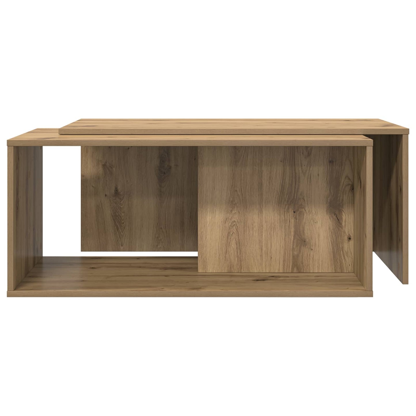 Sada Konferenčních Stolků 2 Pcs Artisanový Dub 90 X 48 X 40 Cm