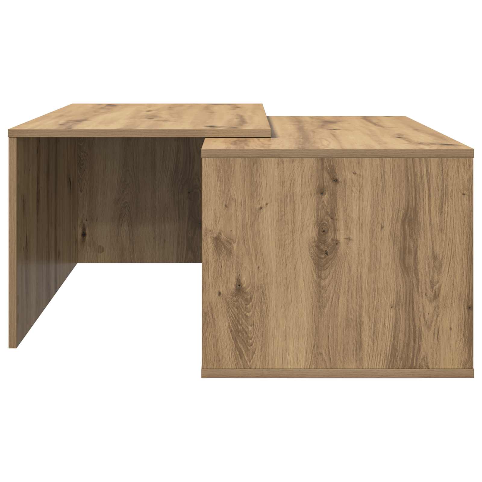 Sada Konferenčních Stolků 2 Pcs Artisanový Dub 90 X 48 X 40 Cm