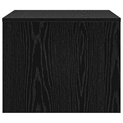 Konferenční Stolek Černý Dub 60 X 50 X 40 Cm Kompozitní Dřevo
