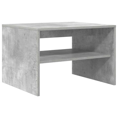 Konferenční Stolek Betonově Šedá 60 X 50 X 40 Cm