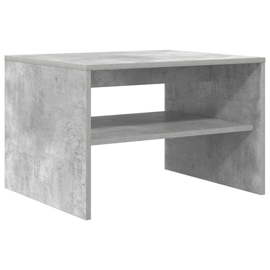 Konferenční Stolek Betonově Šedá 60 X 50 X 40 Cm