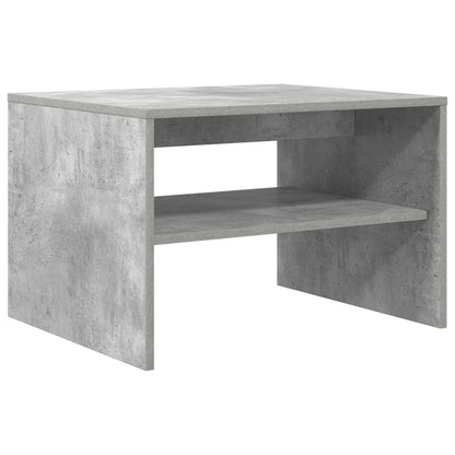 Konferenční Stolek Betonově Šedá 60 X 50 X 40 Cm