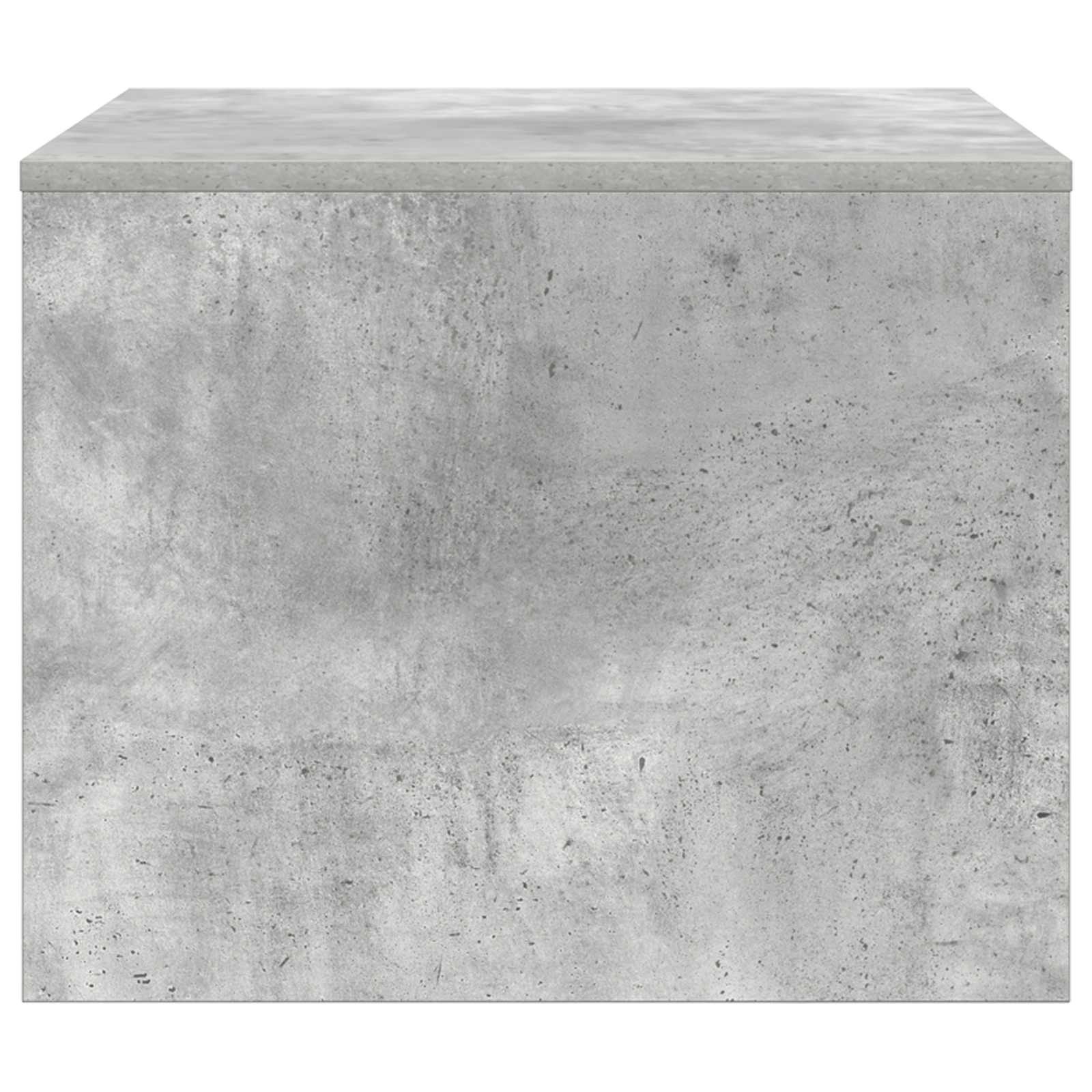 Konferenční Stolek Betonově Šedá 60 X 50 X 40 Cm