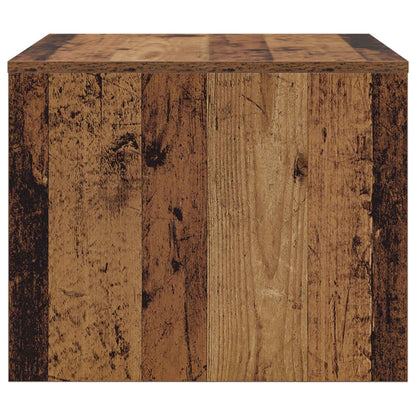 Konferenční Stolek Staré Dřevo 60 X 50 X 40 Cm Kompozitní Dřevo
