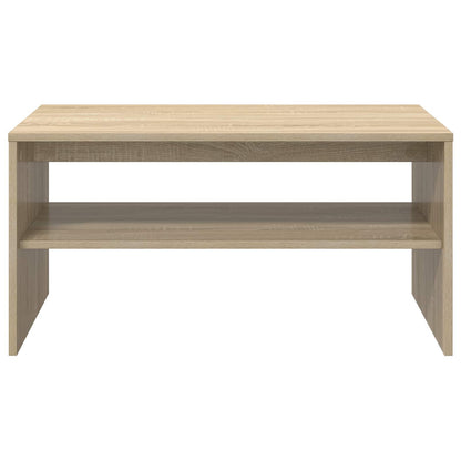 Konferenční Stolek Sonoma Dub 80 X 50 X 40 Cm Kompozitní Dřevo