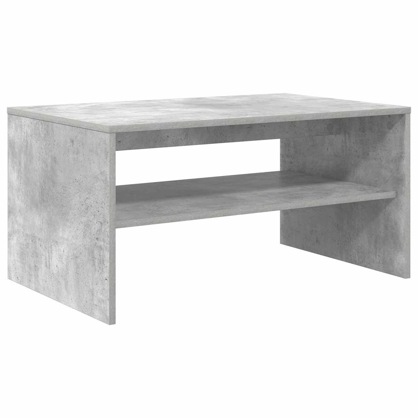 Konferenční Stolek Betonově Šedá 80 X 50 X 40 Cm