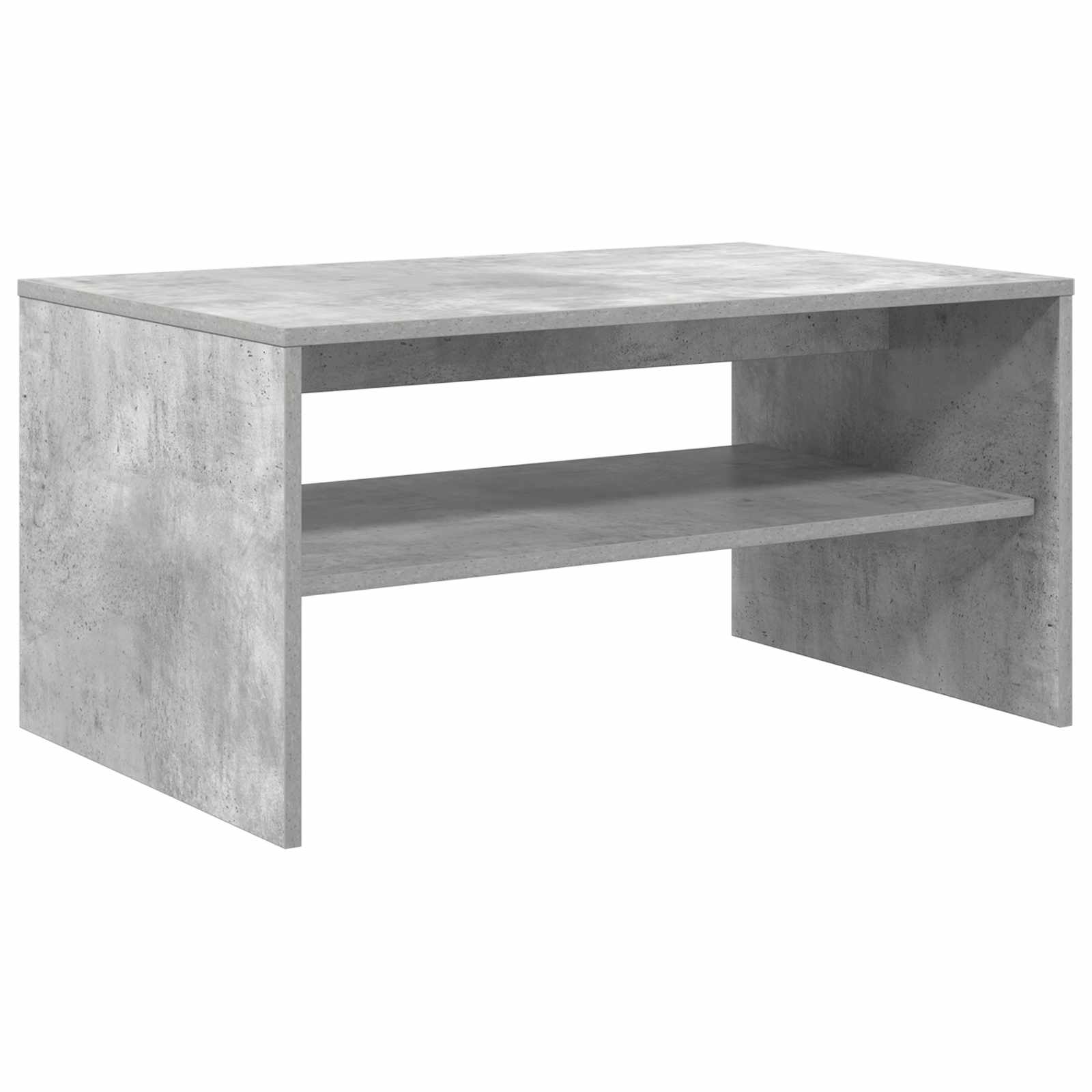 Konferenční Stolek Betonově Šedá 80 X 50 X 40 Cm