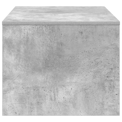 Konferenční Stolek Betonově Šedá 80 X 50 X 40 Cm