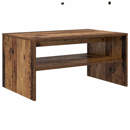 Konferenční Stolek Staré Dřevo 80 X 50 X 40 Cm Kompozitní Dřevo