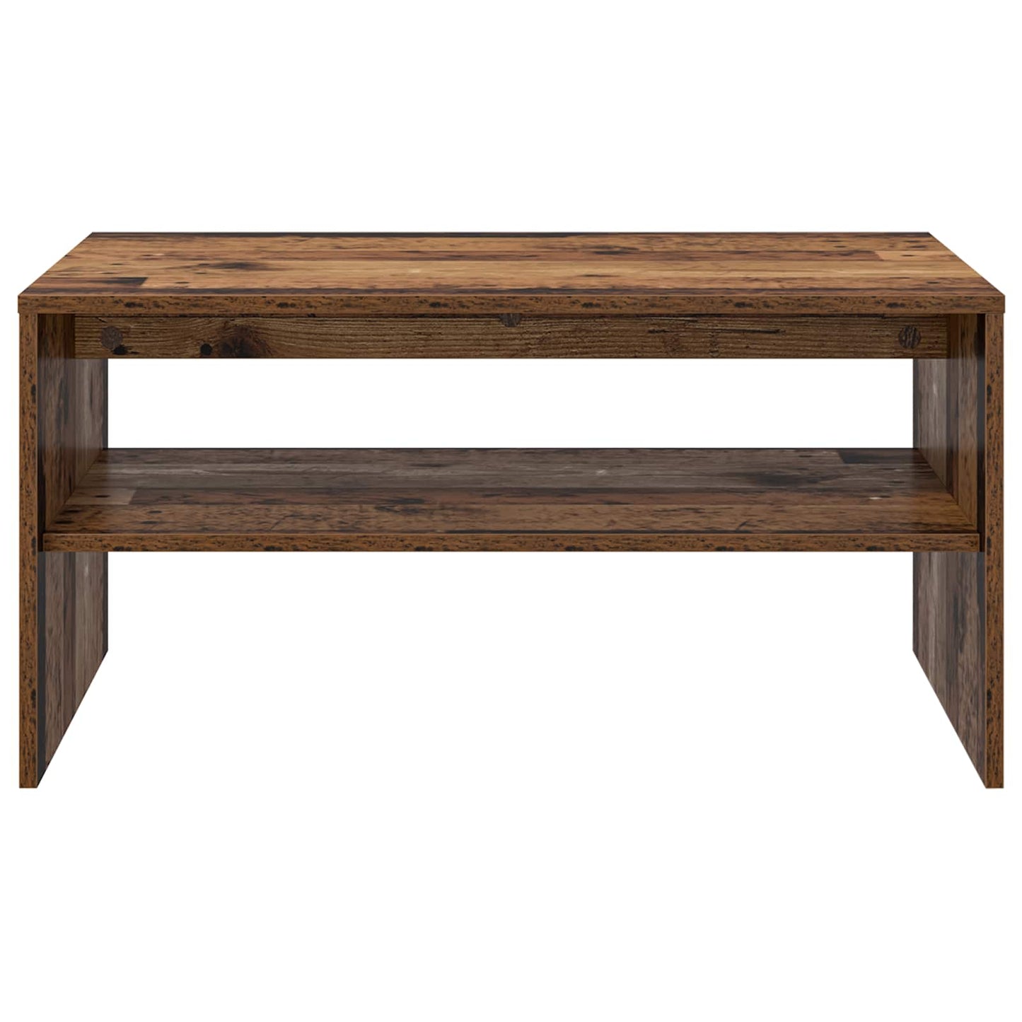 Konferenční Stolek Staré Dřevo 80 X 50 X 40 Cm Kompozitní Dřevo