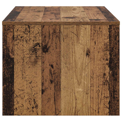 Konferenční Stolek Staré Dřevo 80 X 50 X 40 Cm Kompozitní Dřevo