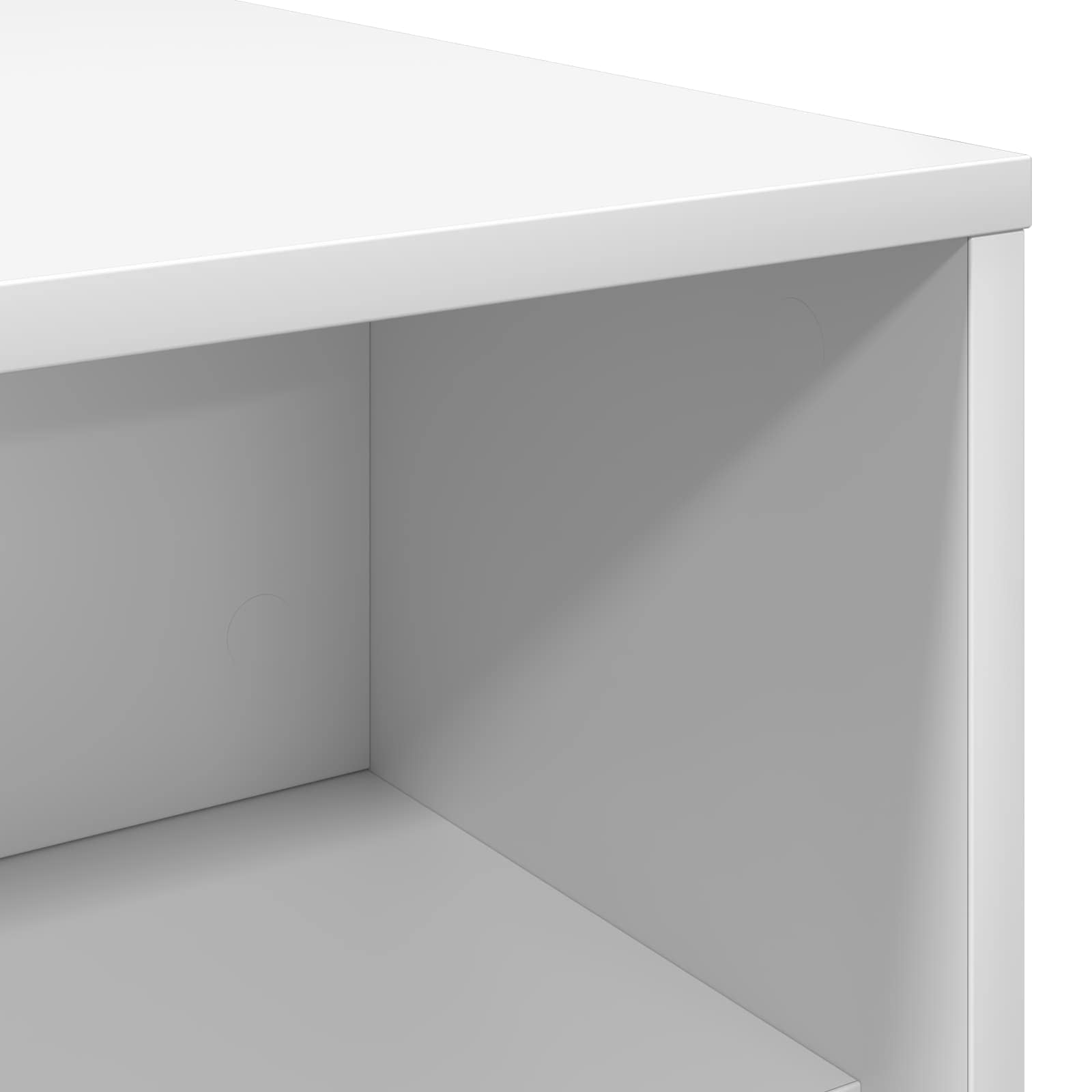 Konferenční Stolek Bílá 100 X 50 X 40 Cm Kompozitní Dřevo