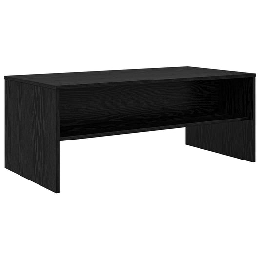 Konferenční Stolek Černý Dub 100 X 50 X 40 Cm Kompozitní Dřevo