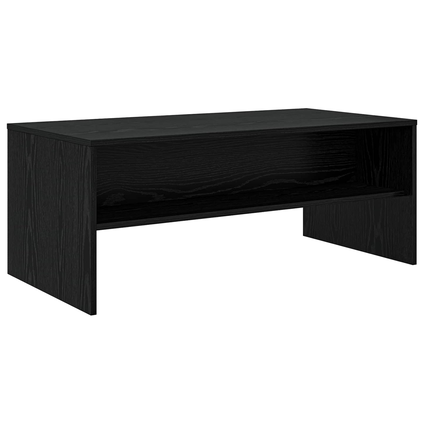 Konferenční Stolek Černý Dub 100 X 50 X 40 Cm Kompozitní Dřevo