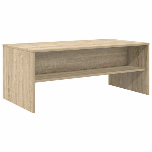 Konferenční Stolek Sonoma Dub 100 X 50 X 40 Cm Kompozitní Dřevo