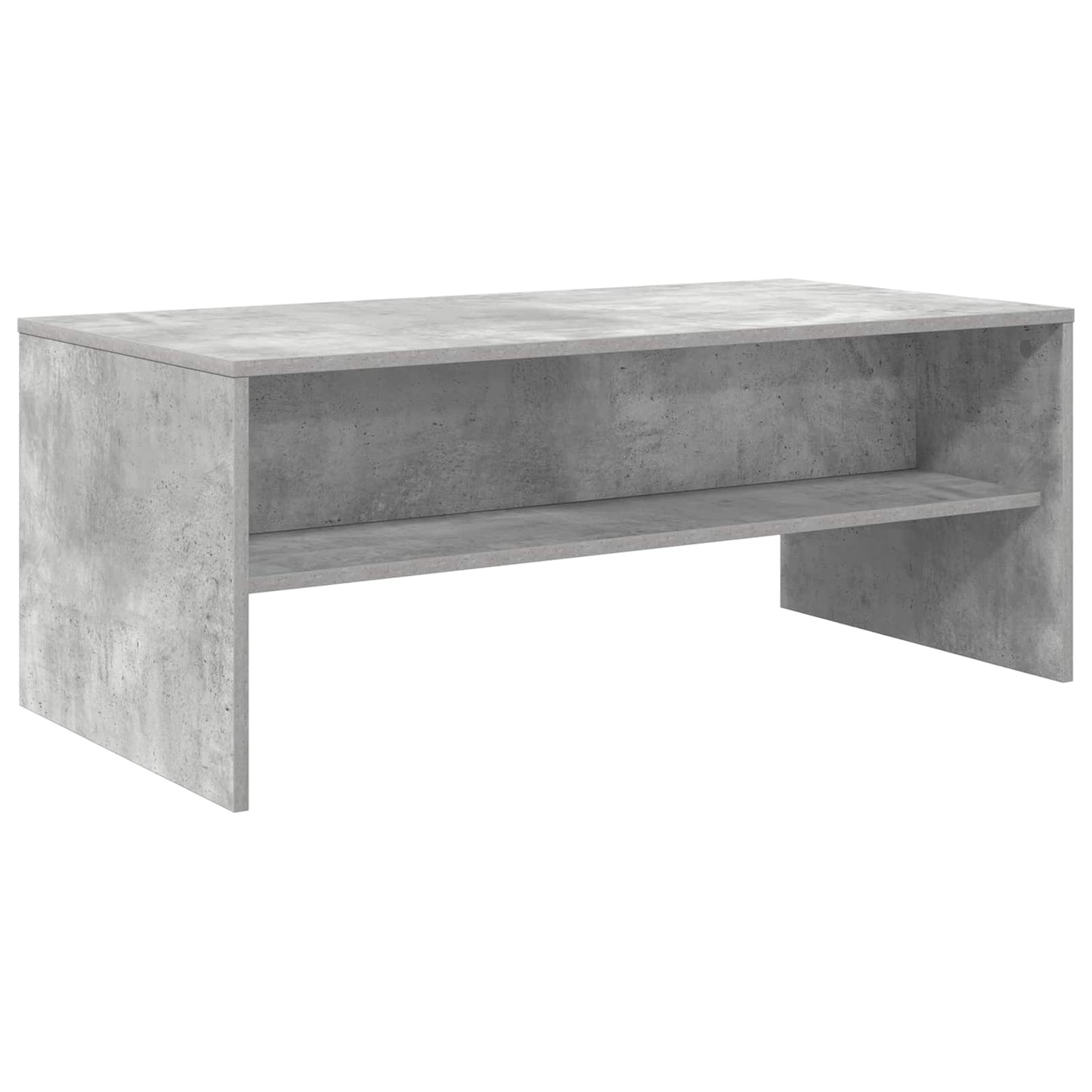 Konferenční Stolek Betonově Šedá 100 X 50 X 40 Cm