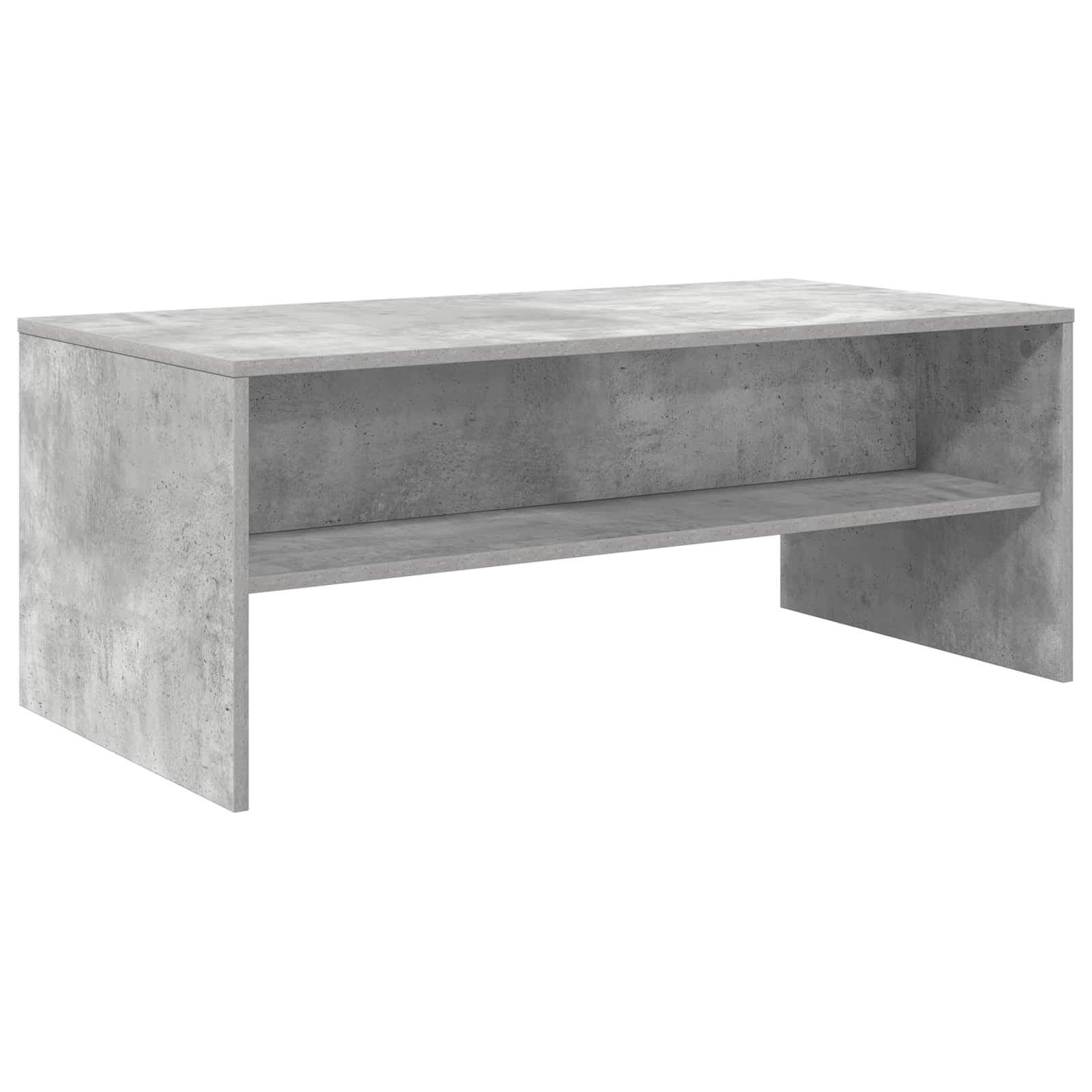 Konferenční Stolek Betonově Šedá 100 X 50 X 40 Cm