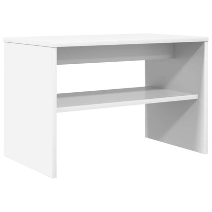 Televizní Skříň 60 X 35 X 40 Cm Bílá Kompozitní Dřevo