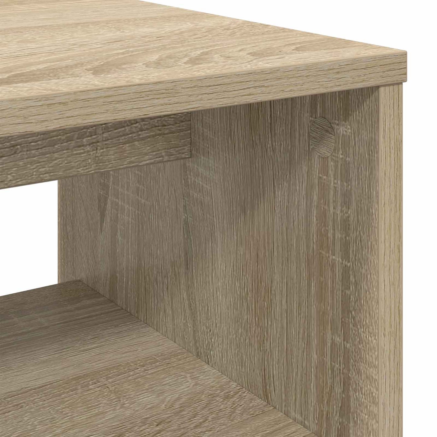 Televizní Skříň 60 X 35 X 40 Cm Sonoma Dub Kompozitní Dřevo