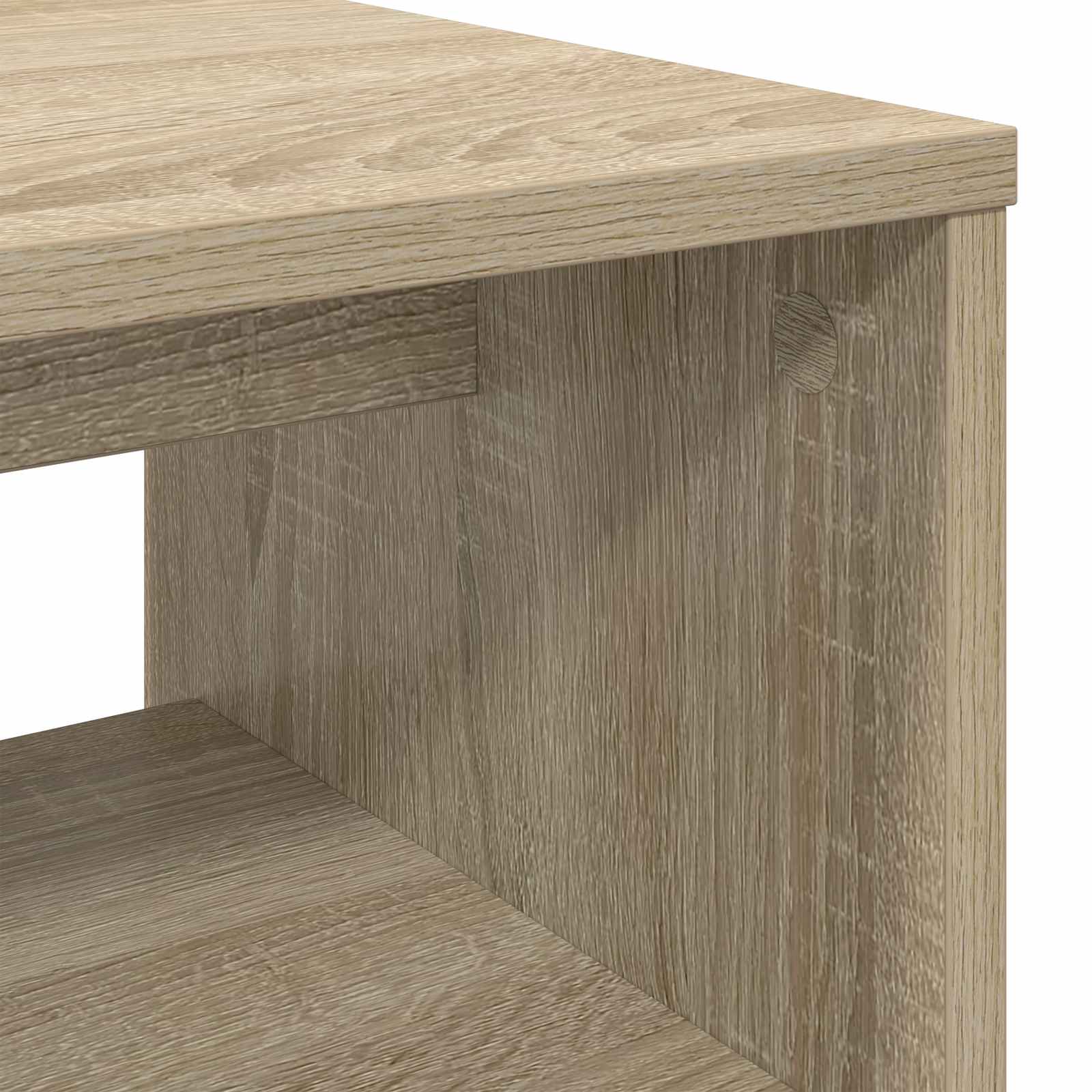 Televizní Skříň 60 X 35 X 40 Cm Sonoma Dub Kompozitní Dřevo