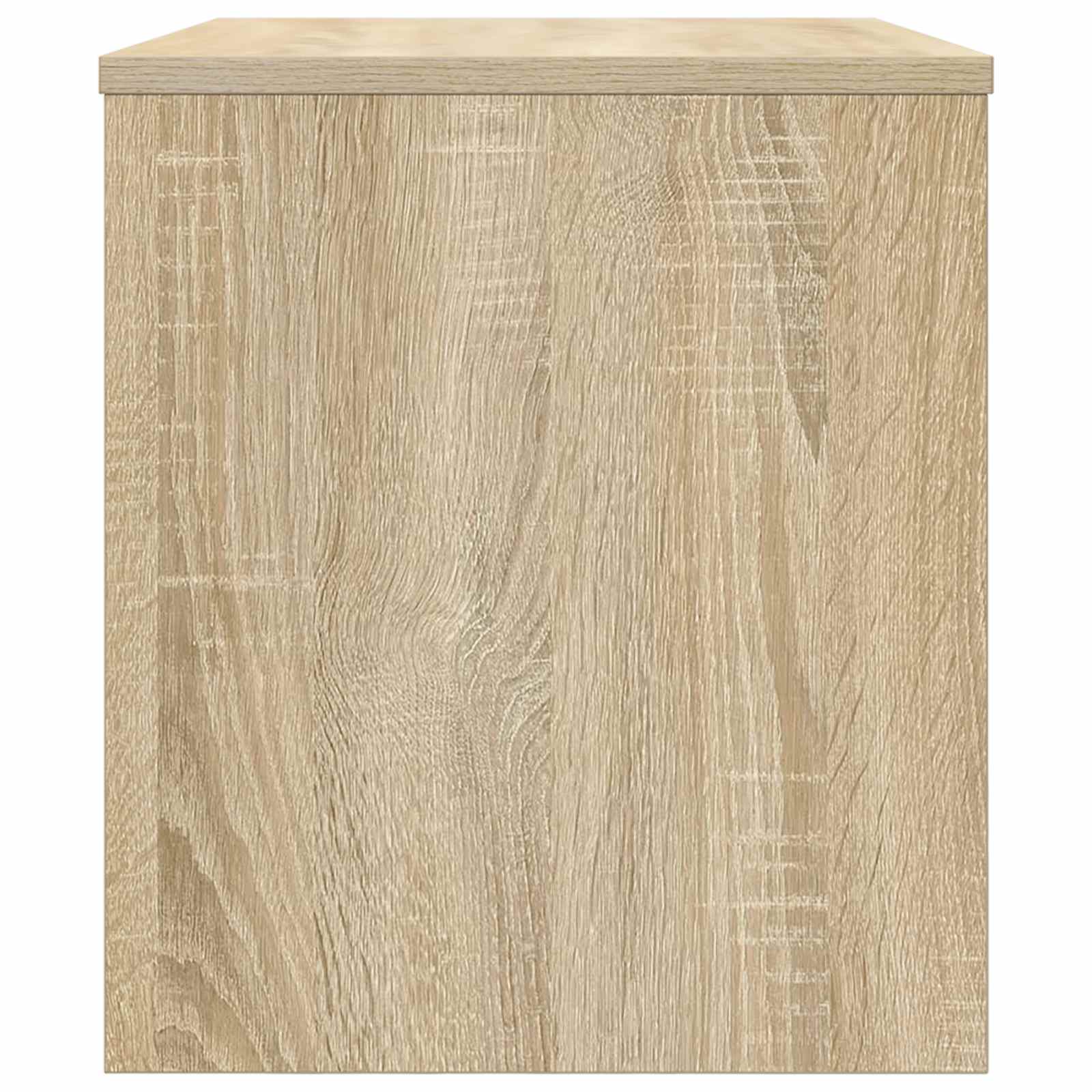 Televizní Skříň 60 X 35 X 40 Cm Sonoma Dub Kompozitní Dřevo