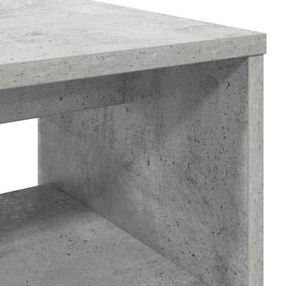 Televizní Skříň 60 X 35 X 40 Cm Betonově Šedá Kompozitní Dřevo