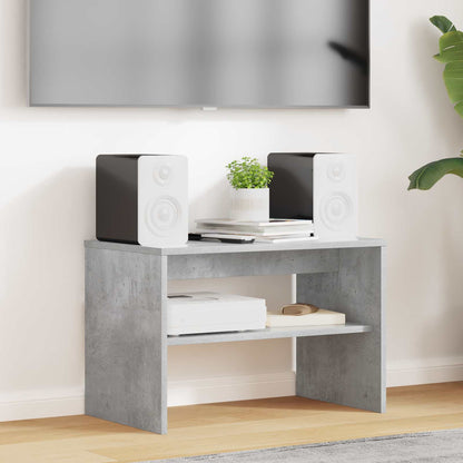 Televizní Skříň 60 X 35 X 40 Cm Betonově Šedá Kompozitní Dřevo