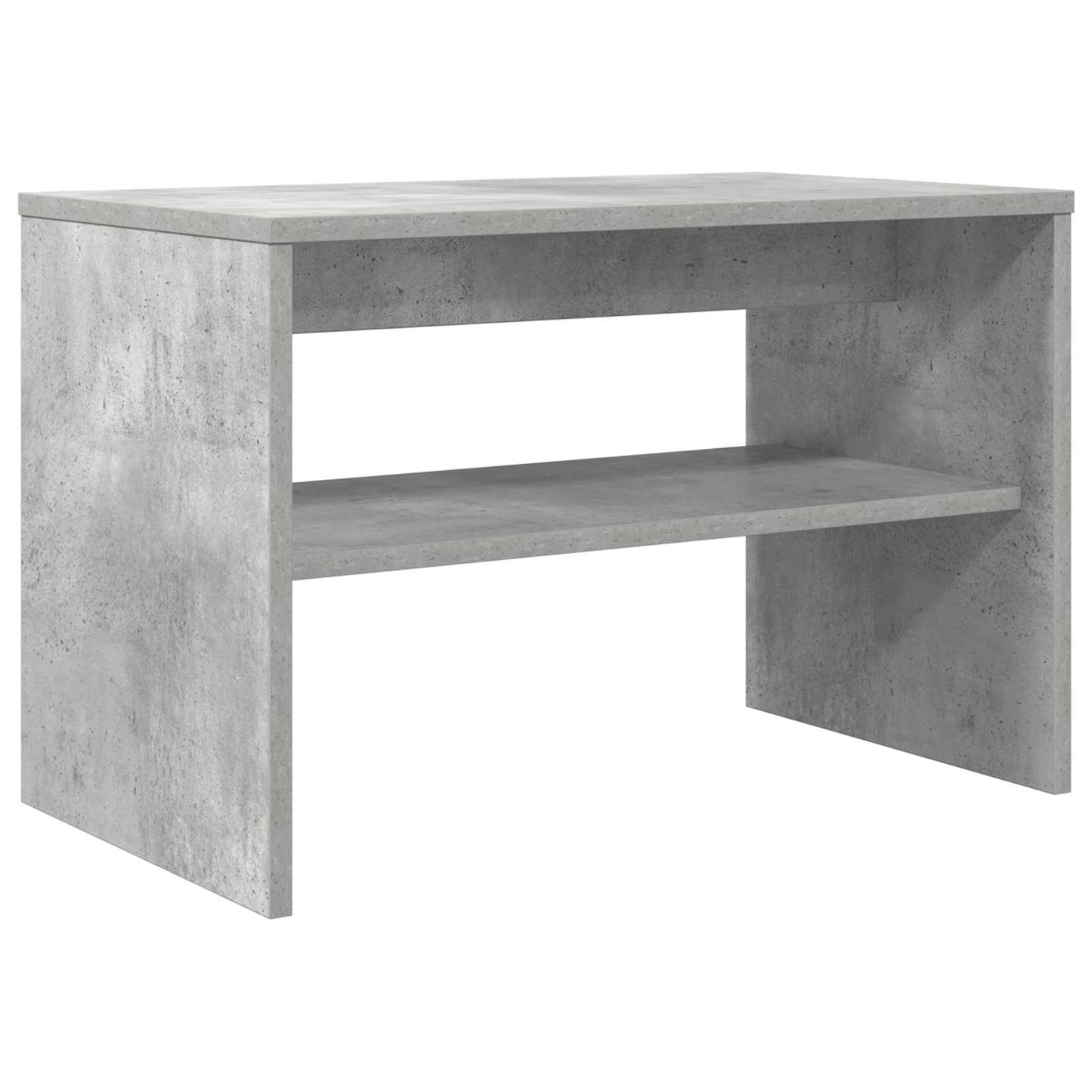 Televizní Skříň 60 X 35 X 40 Cm Betonově Šedá Kompozitní Dřevo