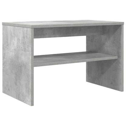 Televizní Skříň 60 X 35 X 40 Cm Betonově Šedá Kompozitní Dřevo