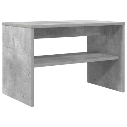 Televizní Skříň 60 X 35 X 40 Cm Betonově Šedá Kompozitní Dřevo