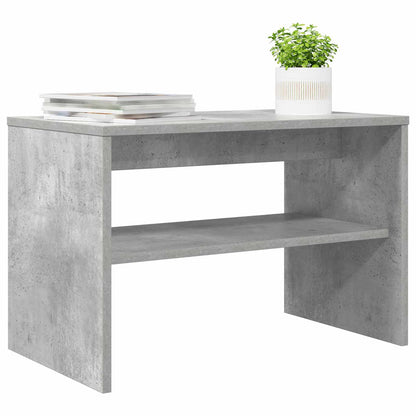 Televizní Skříň 60 X 35 X 40 Cm Betonově Šedá Kompozitní Dřevo