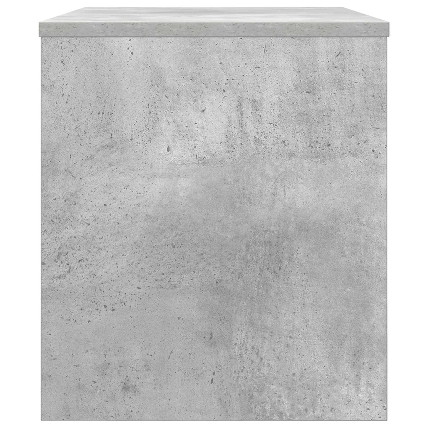 Televizní Skříň 60 X 35 X 40 Cm Betonově Šedá Kompozitní Dřevo