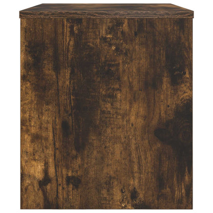 Televizní Skříň 60 X 35 X 40 Cm Kouřový Dub Kompozitní Dřevo