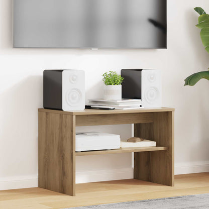 Televizní Skříň 60 X 35 X 40 Cm Artisanový Dub Kompozitní Dřevo
