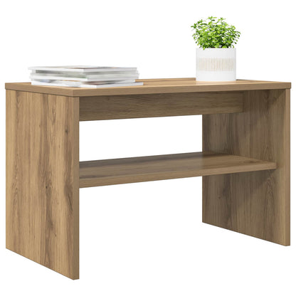 Televizní Skříň 60 X 35 X 40 Cm Artisanový Dub Kompozitní Dřevo
