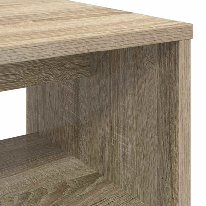 Televizní Skříň 80 X 35 X 40 Cm Sonoma Dub Kompozitní Dřevo