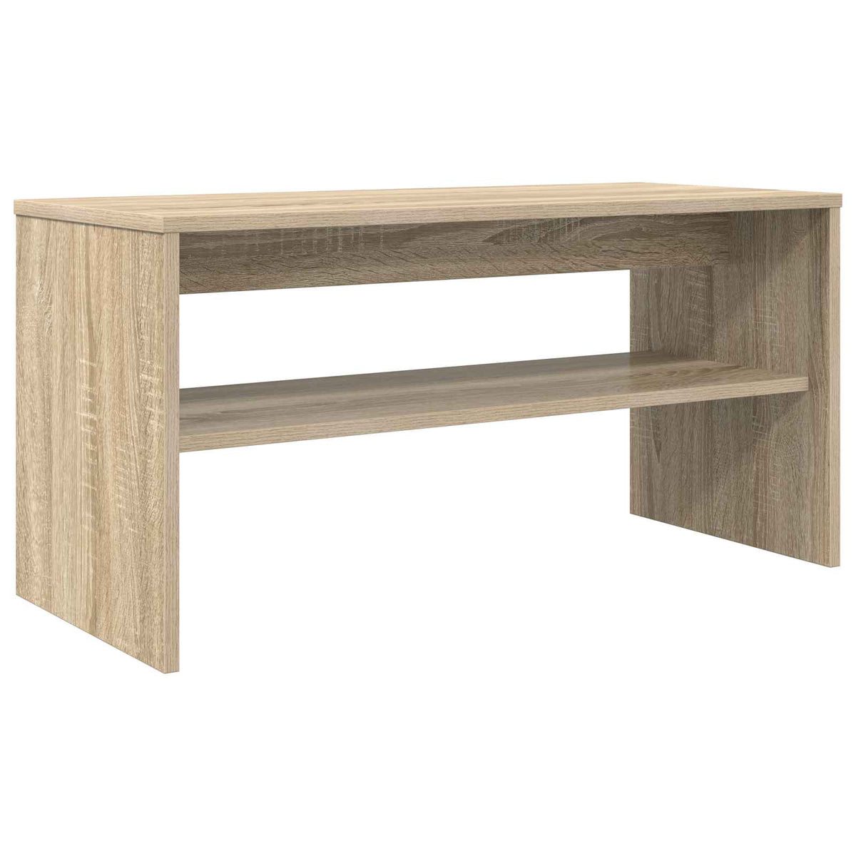 Televizní Skříň 80 X 35 X 40 Cm Sonoma Dub Kompozitní Dřevo