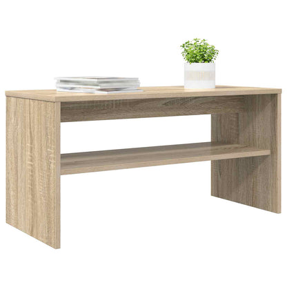 Televizní Skříň 80 X 35 X 40 Cm Sonoma Dub Kompozitní Dřevo