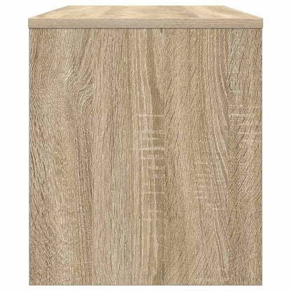 Televizní Skříň 80 X 35 X 40 Cm Sonoma Dub Kompozitní Dřevo